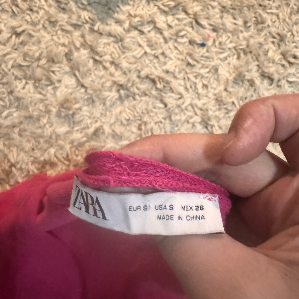 Zara pink vest
